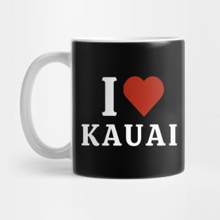 I Love Kauai Mug